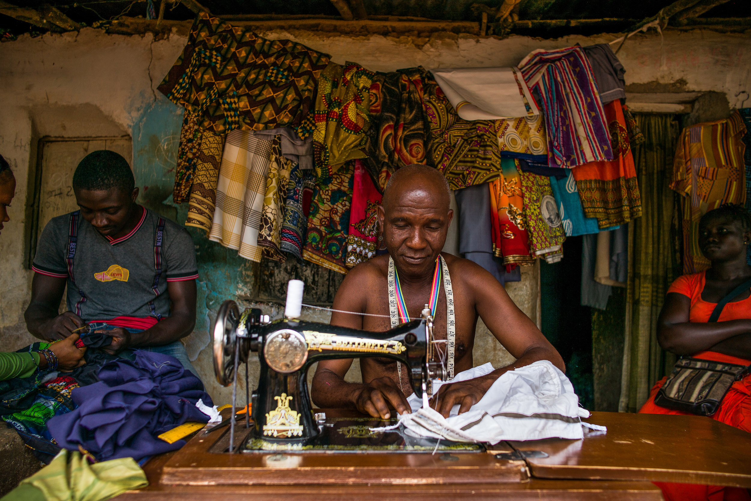 George Brook Community, Freetown, Sierra Leone.