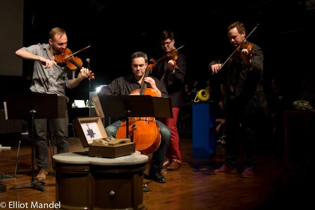 Spektral Quartet plays a brand new ringtone.
