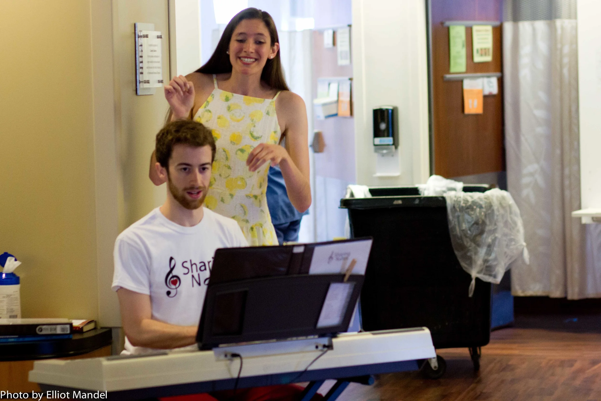 Vocalist Nora Byrd and keyboardist Gabriel Di Gennaro