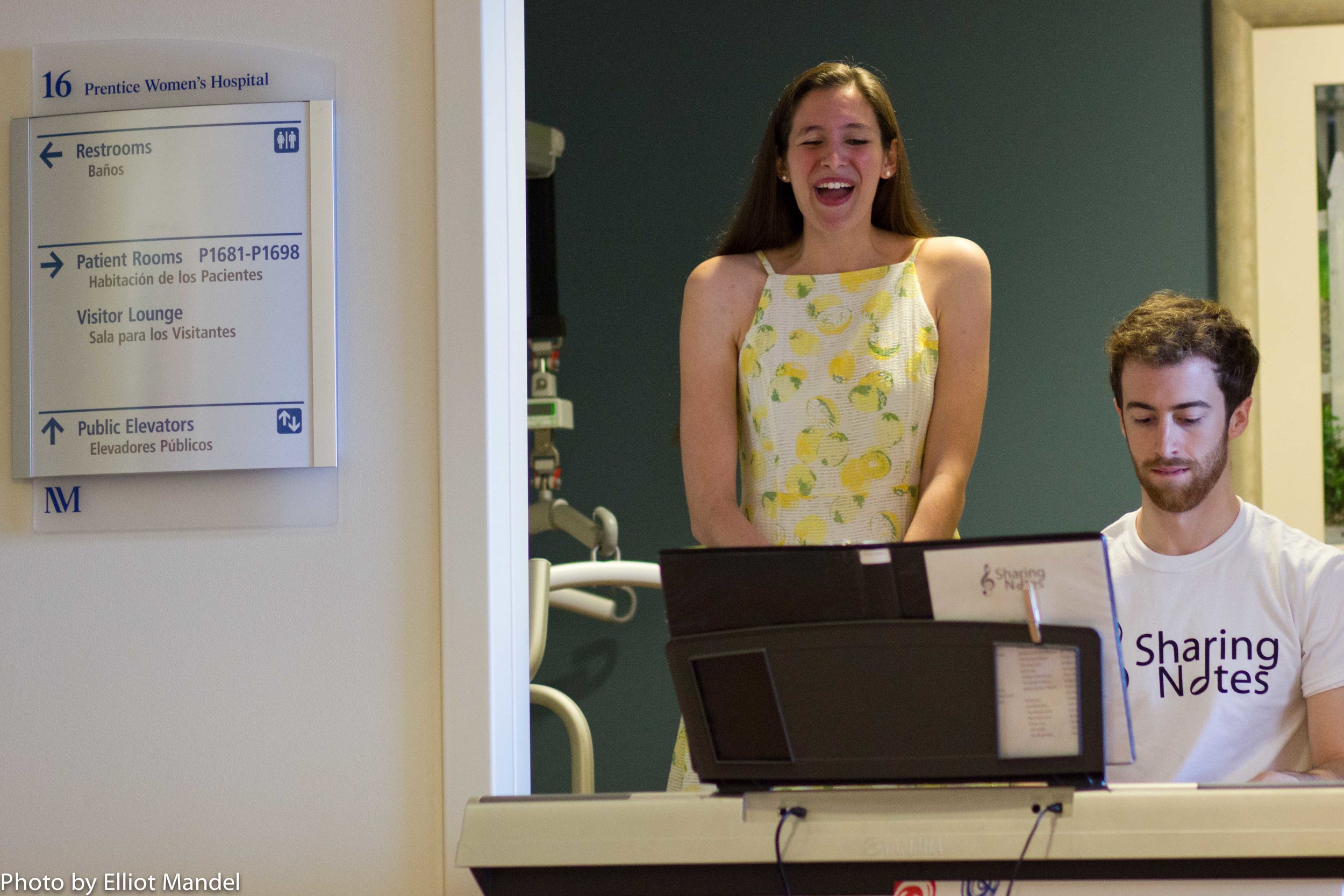  Nora Byrd and Gabriel Di Gennaro sing numbers from The Sound of Music. 