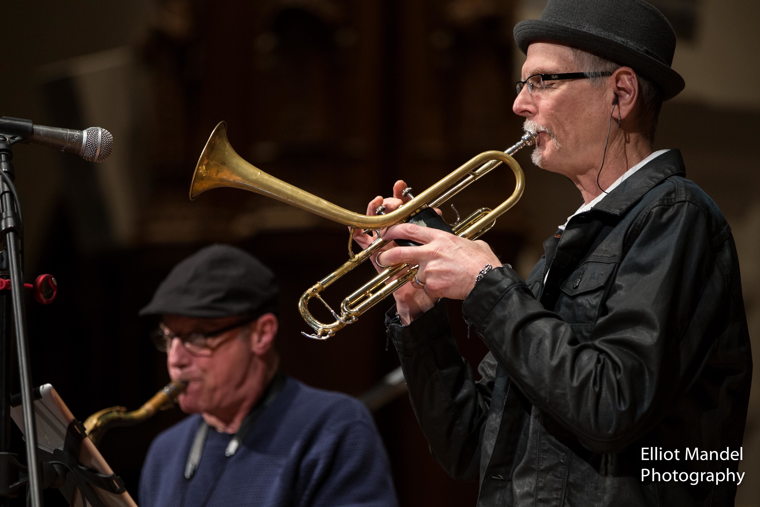  Steve Eisen (sax), Mark Ohlsen (trumpet) 