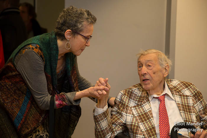  Shulamit Ran and Gunther Schuller. 