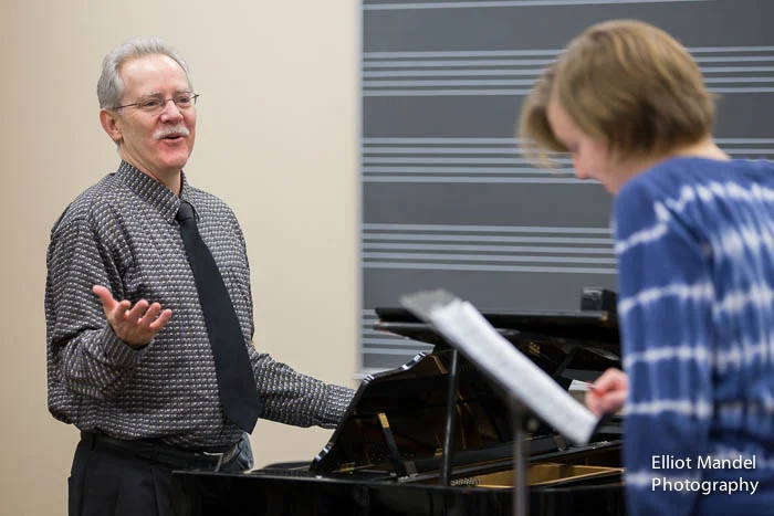 Dr. Timothy Cheek coaches Czech singing