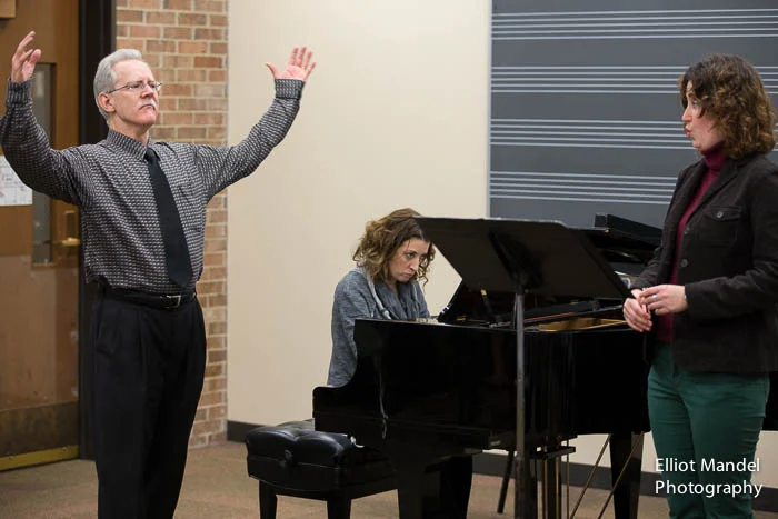 Dr. Timothy Cheek coaches Czech singing