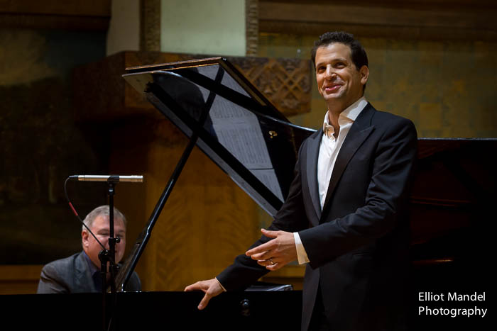  Bass-baritone Luca Pisaroni with pianist Craig Terry. 