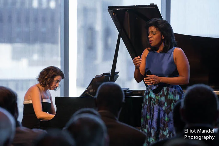 Soprano Nicole Heaston and pianist Shannon McGinnis.