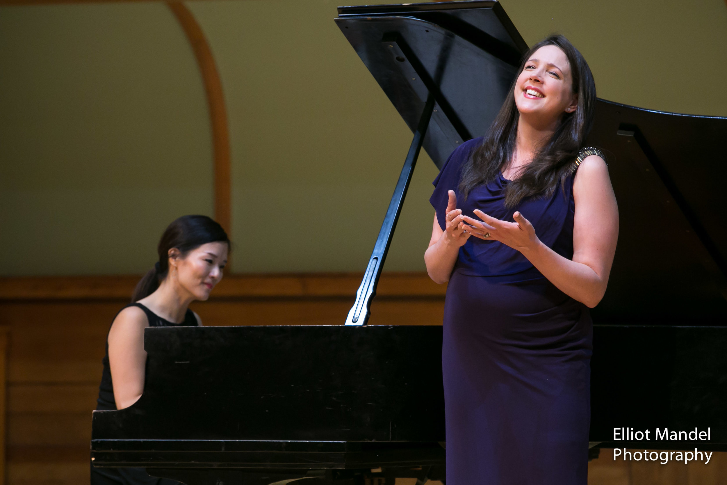  Susanna Phillips and Myra Huang give a glowing recital during the Collaborative Works Festival. 