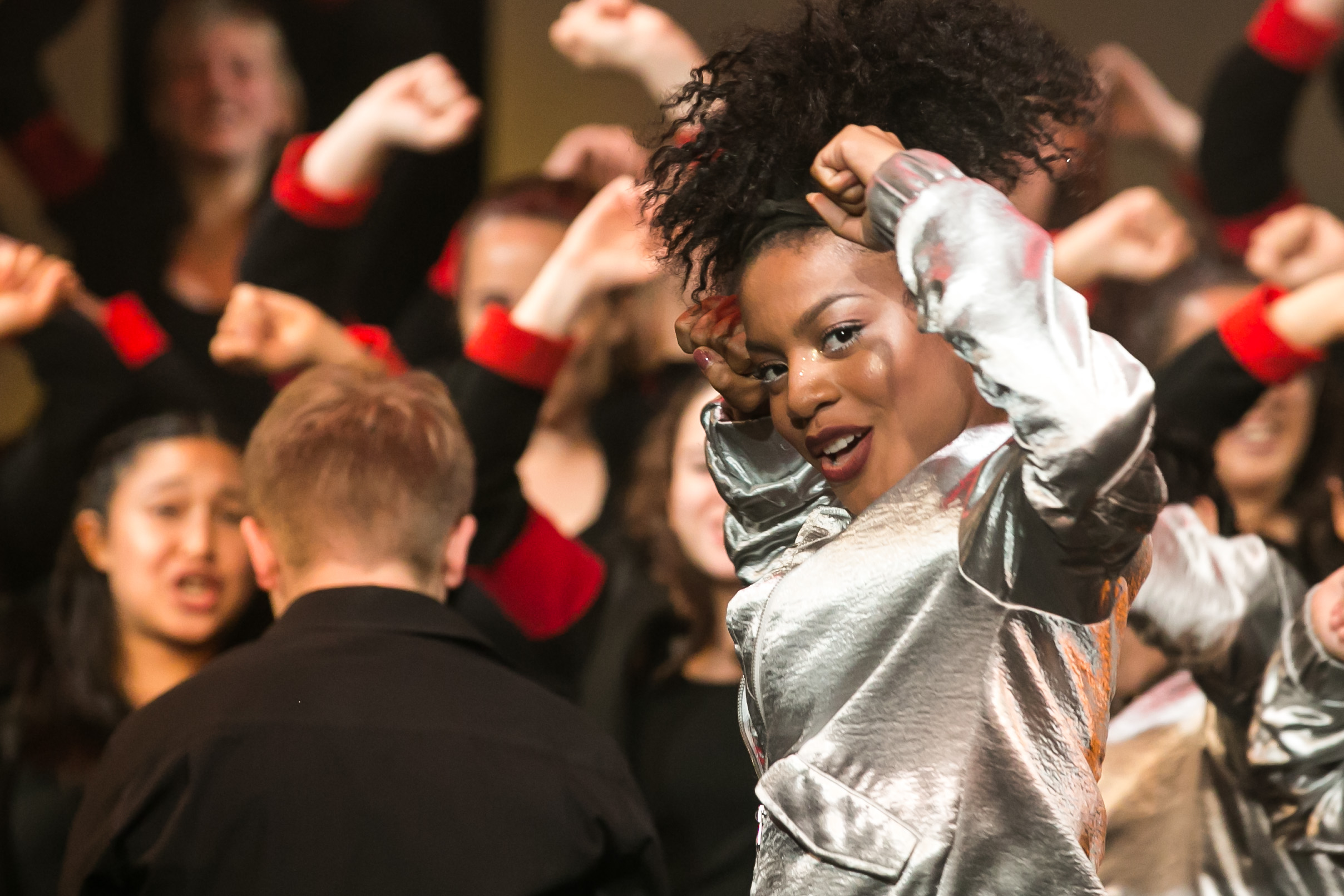  Chicago Children's Choir raising voices at its 61st Annual Red Jacket Optional Gala.&nbsp; 