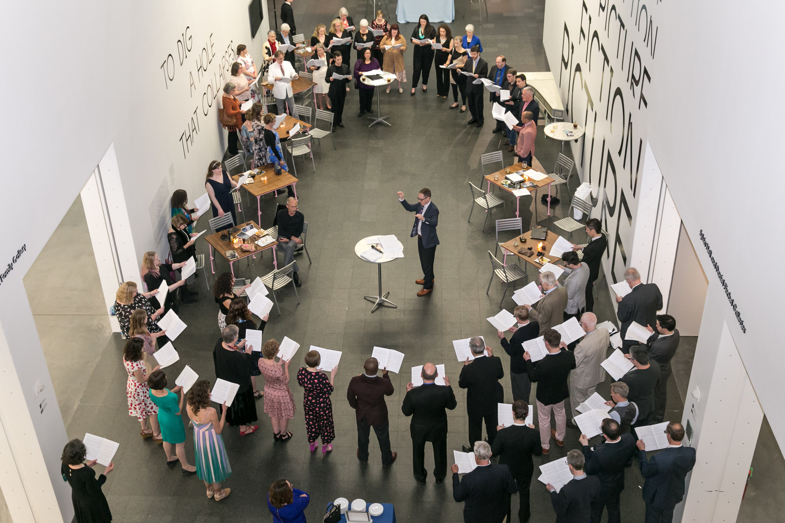 Bella Voce Gala at the Museum of Contemporary Art.