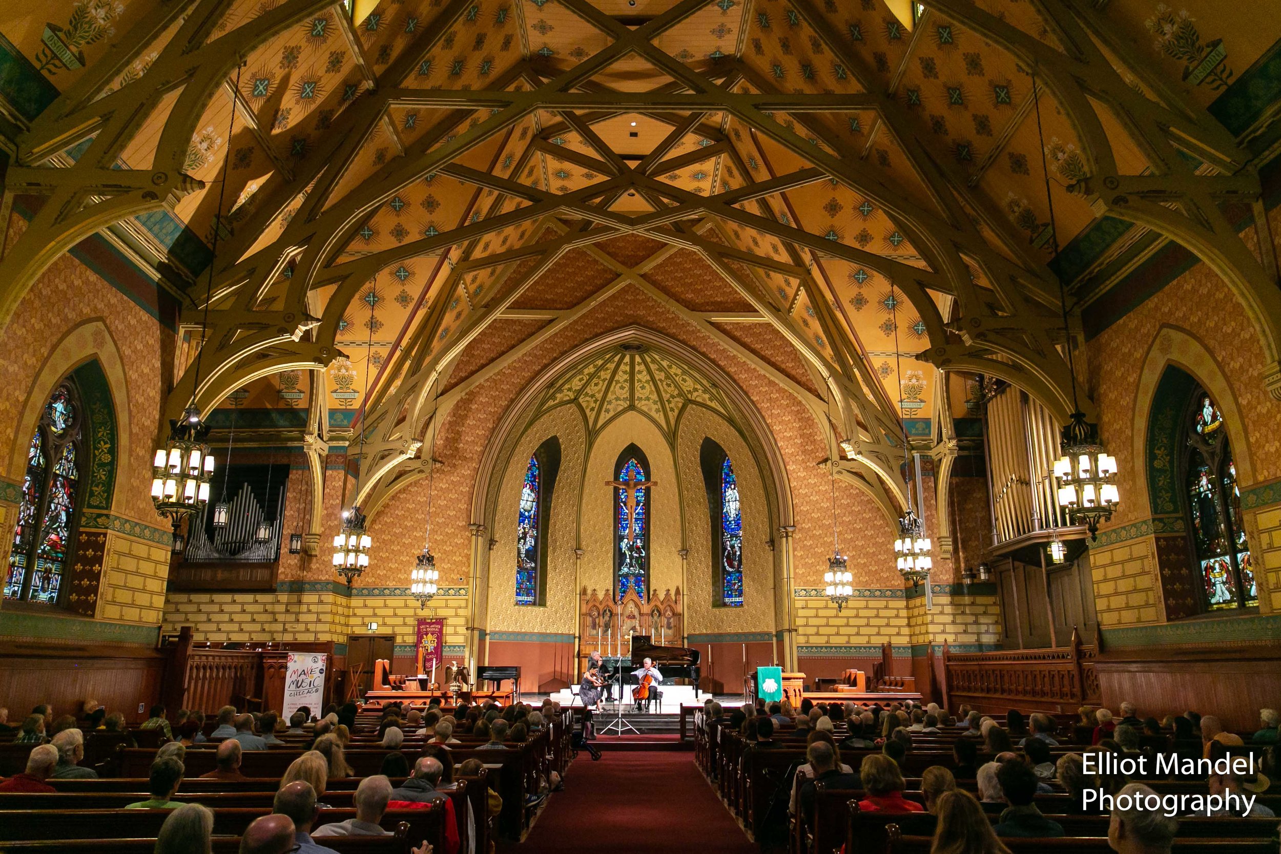  Back for chamber music at St. James Cathedral for the International Music Foundation. 