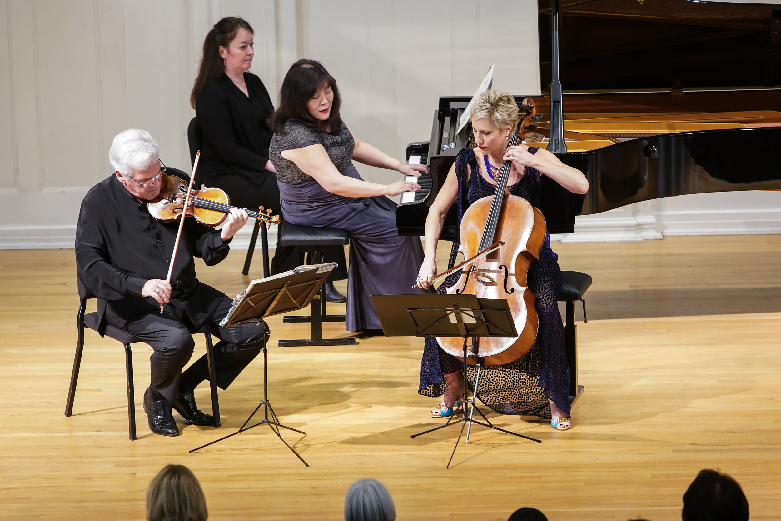  The Zukerman Trio at the Music Institute of Chicago. 