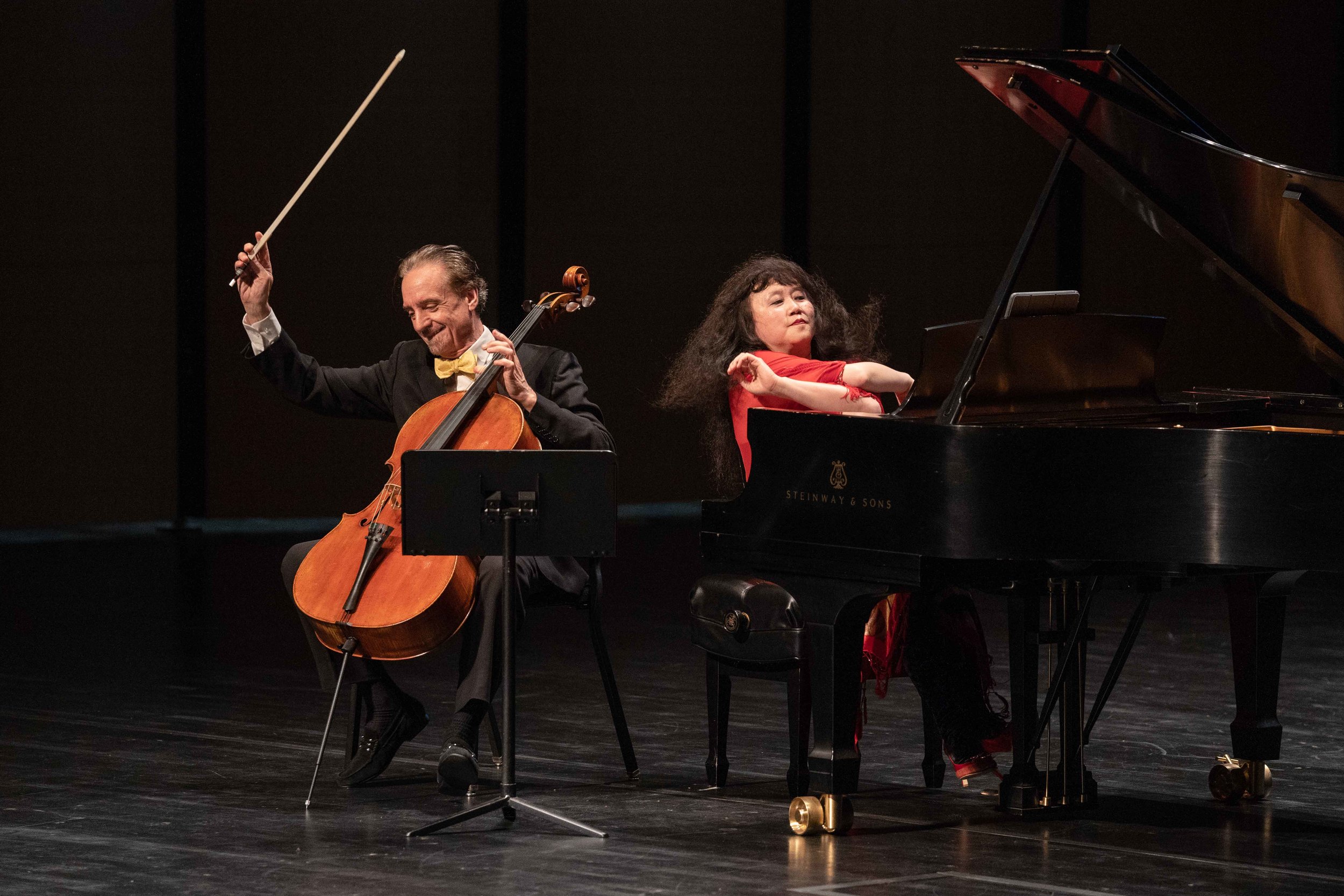  Cellist David Finckel and pianist Wu Han celebrate the Harris Theater’s 15th Anniversary (Oct 3, 2018) 