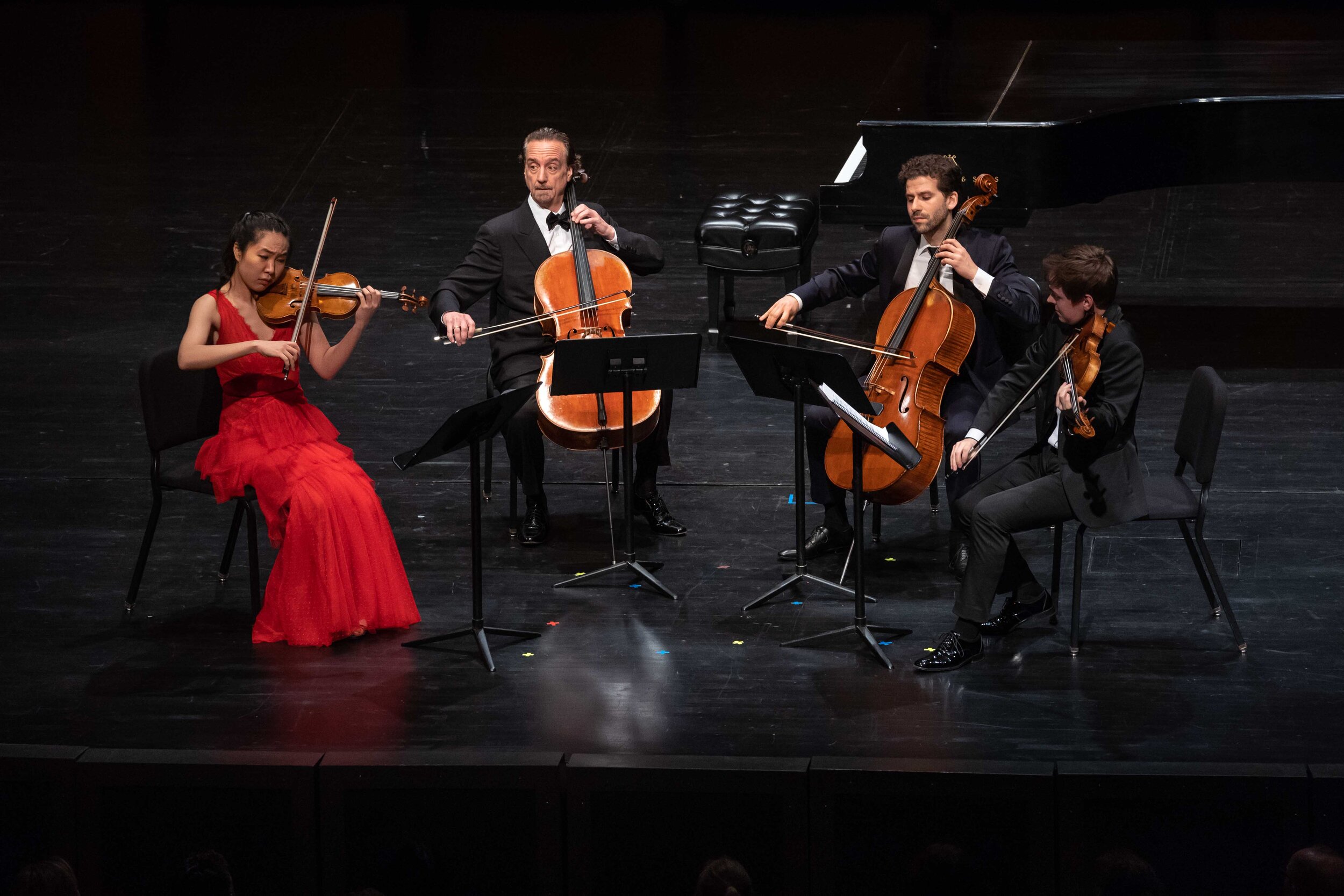  May: David Finckel and Chamber Music Society of Lincoln Center at Harris Theater. 