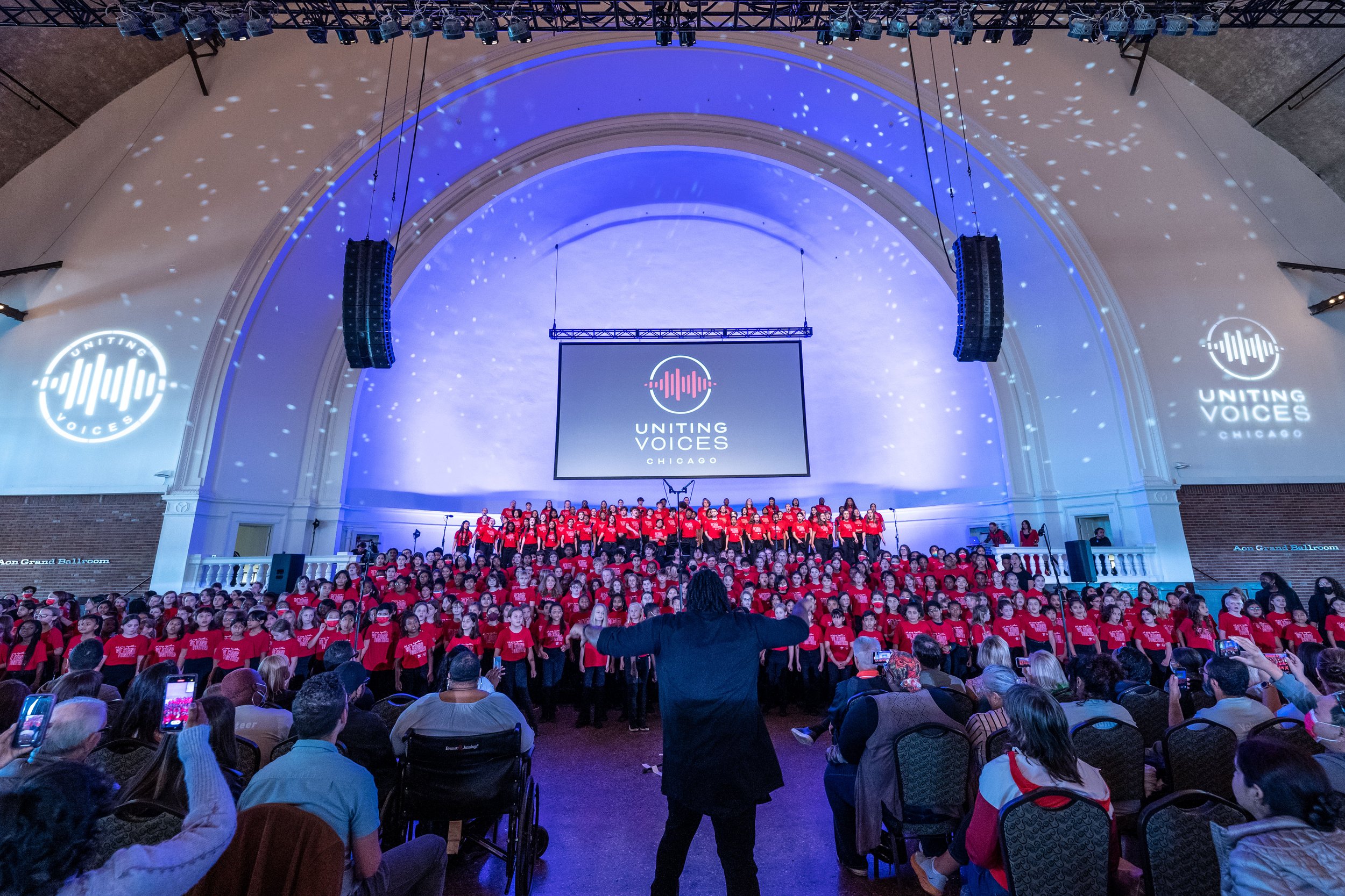  The Chicago Children’s Choir changes its name to Uniting Voices Chicago at Navy Pier.  
