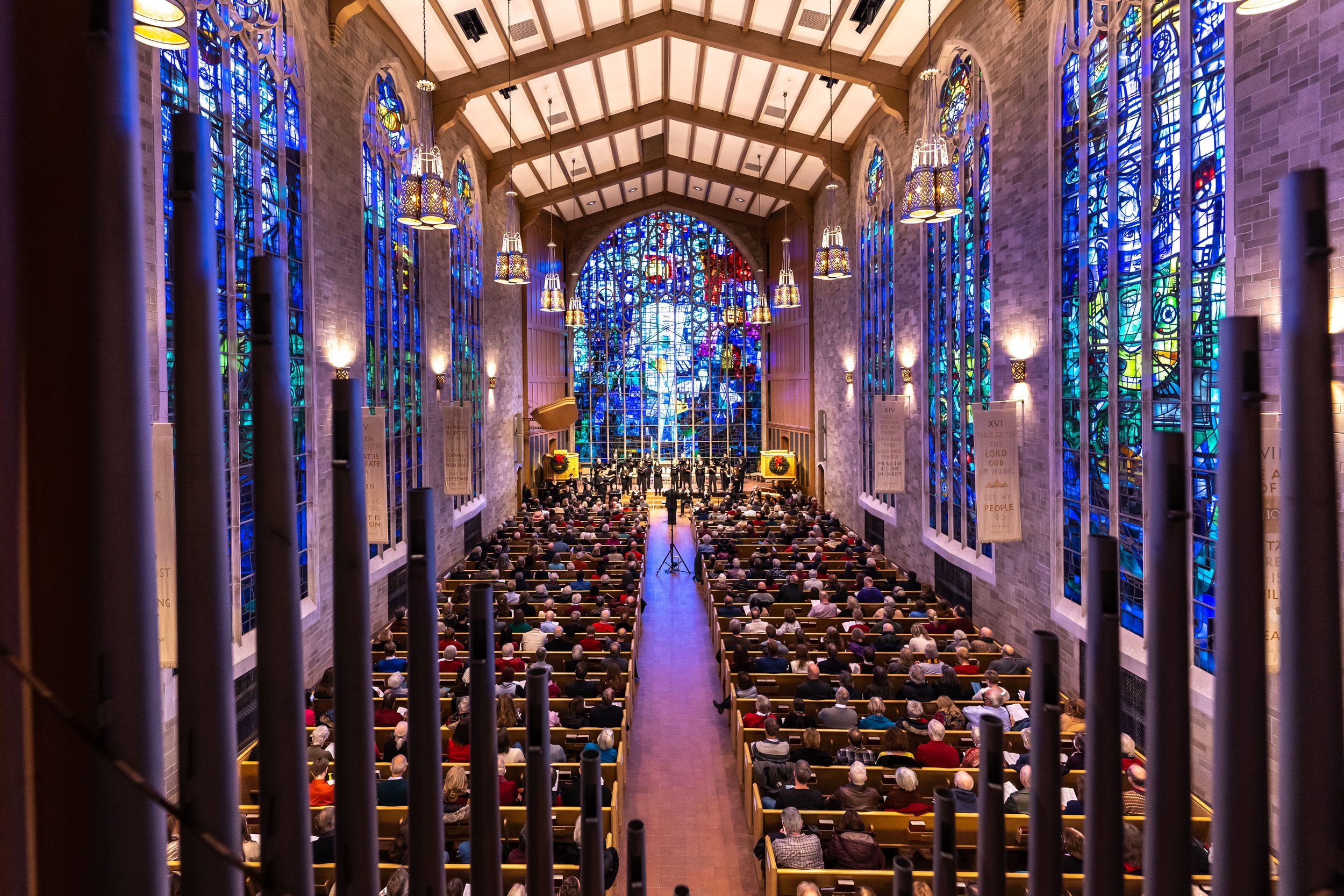  Music of the Baroque’s annual Christmas celebration at Alice Millar Chapel. 