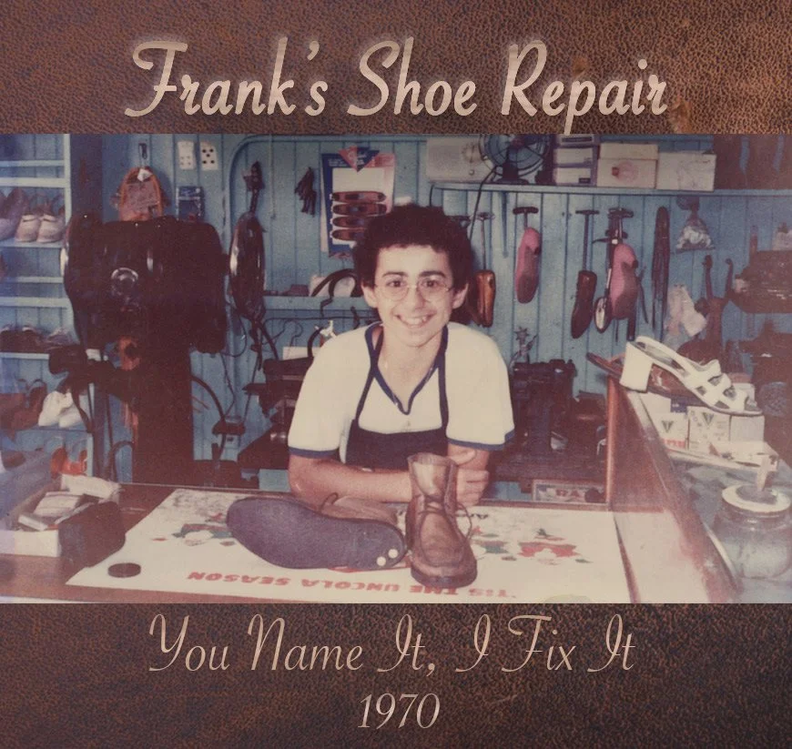 Summer of 1970 in the original location of Frank's Shoe Repair, 2728 13th Avenue