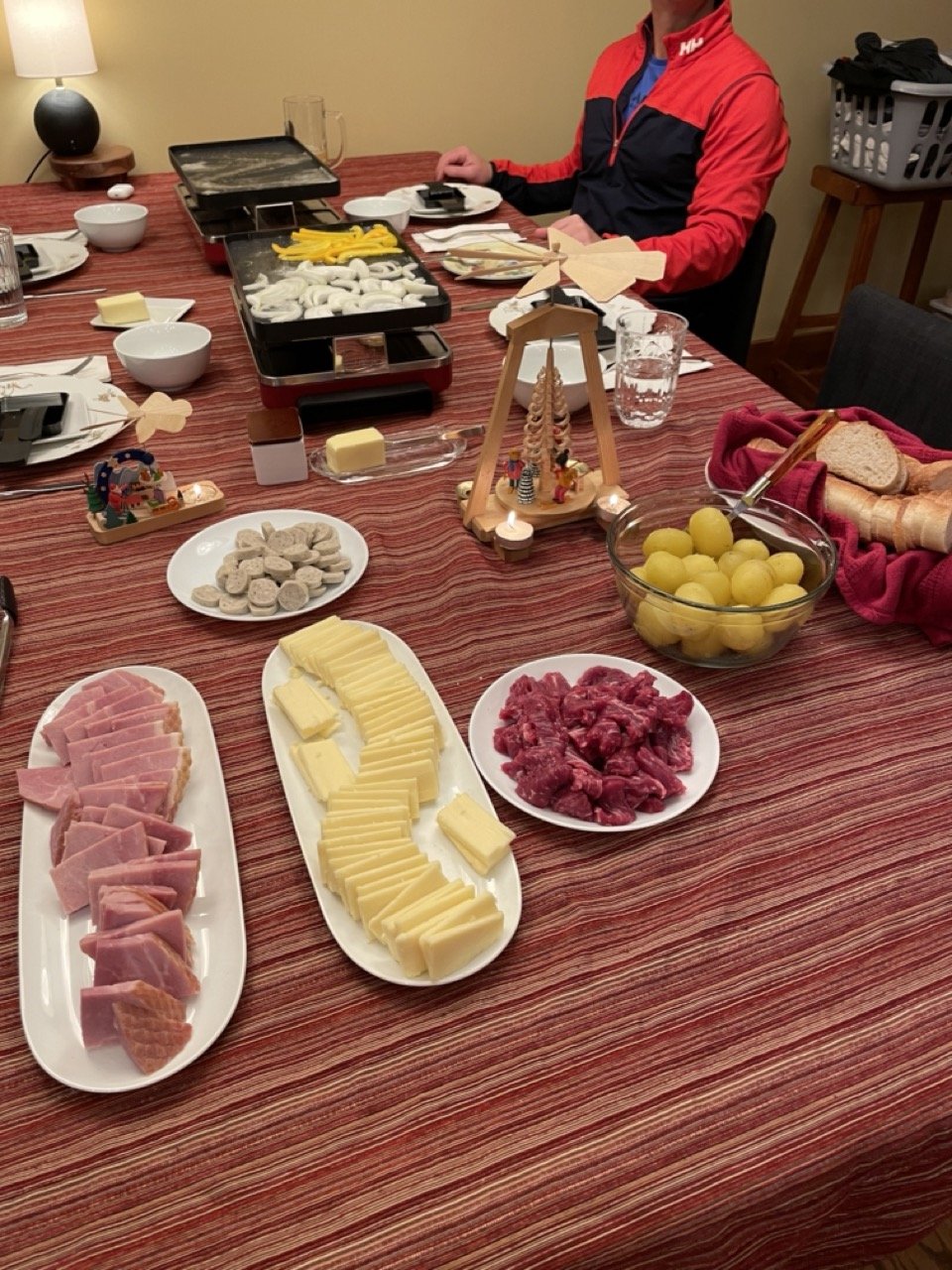 🧀🥖🥒Raclette Dinner