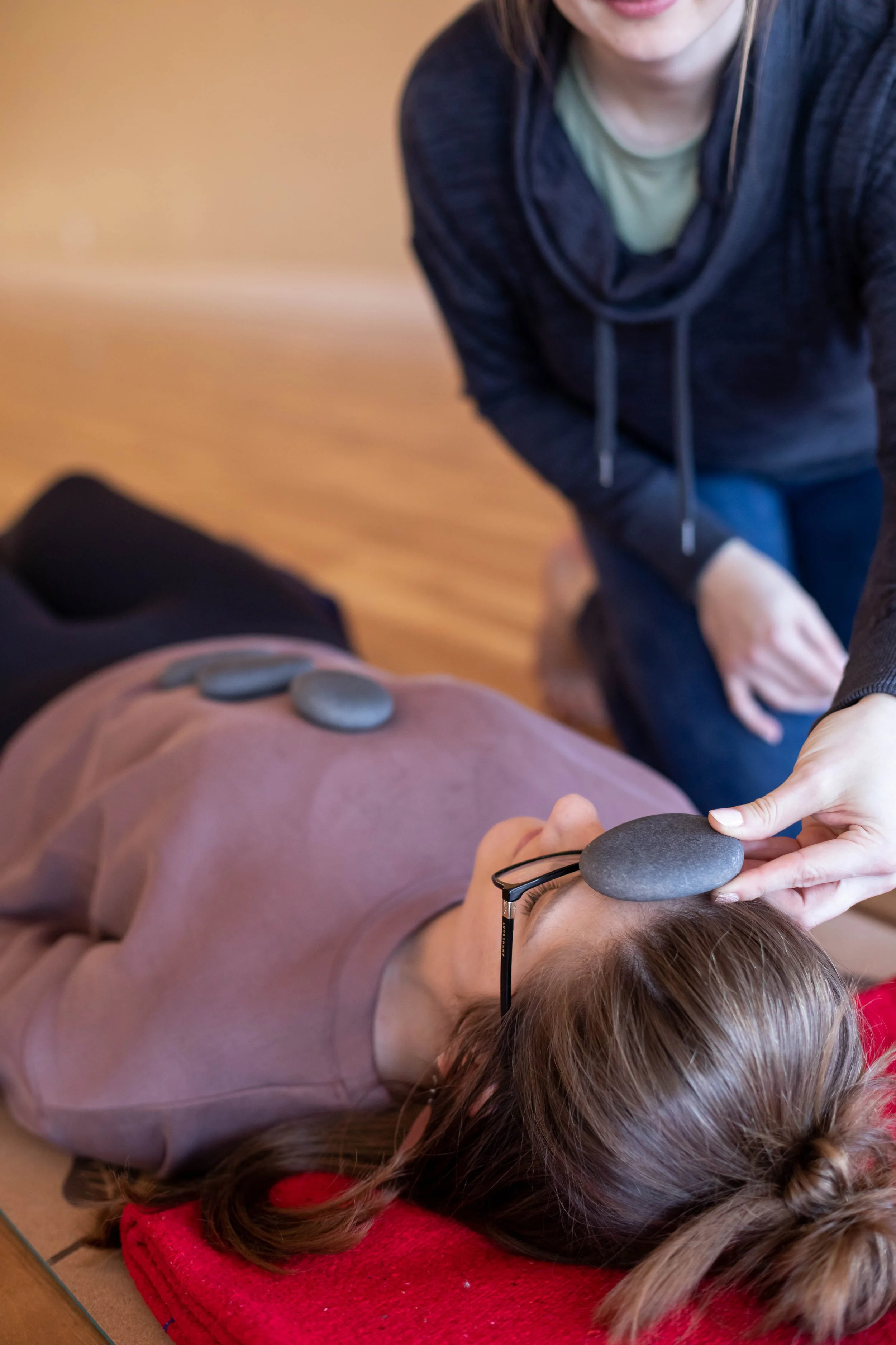 Hot Stone Savasana
