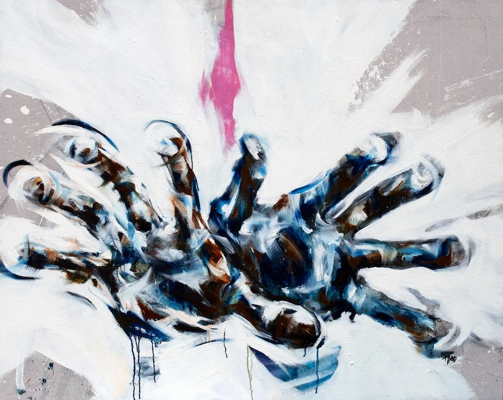 Reach | 60" x 48" | Oil on Canvas | Sold