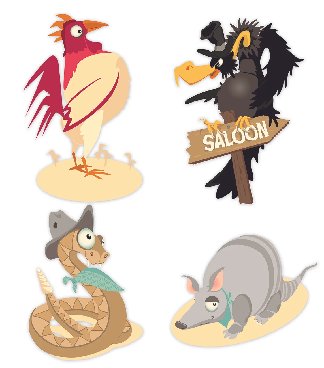 Western Stickers