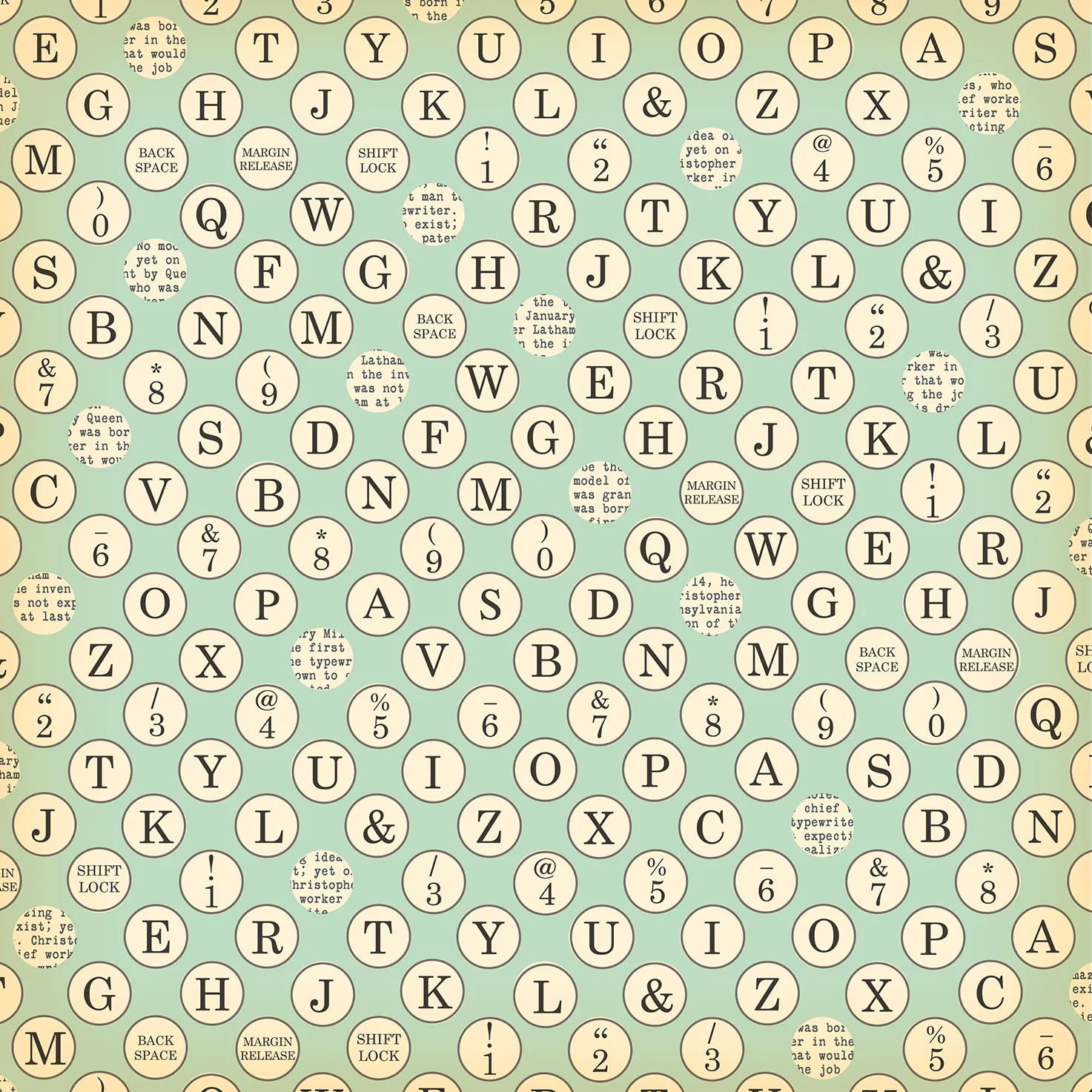 Typewriter Keys