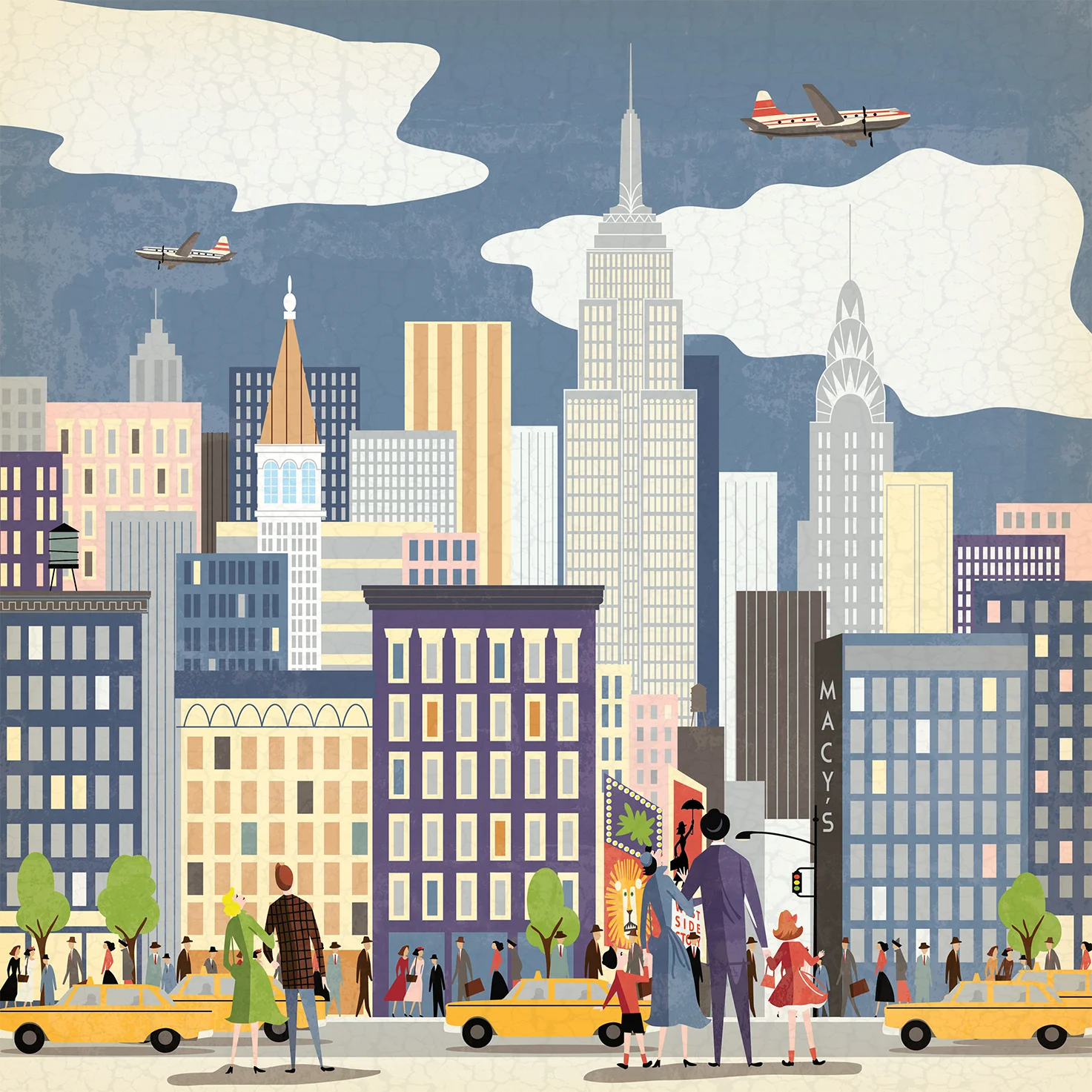 Vintage New York City Stationery Program