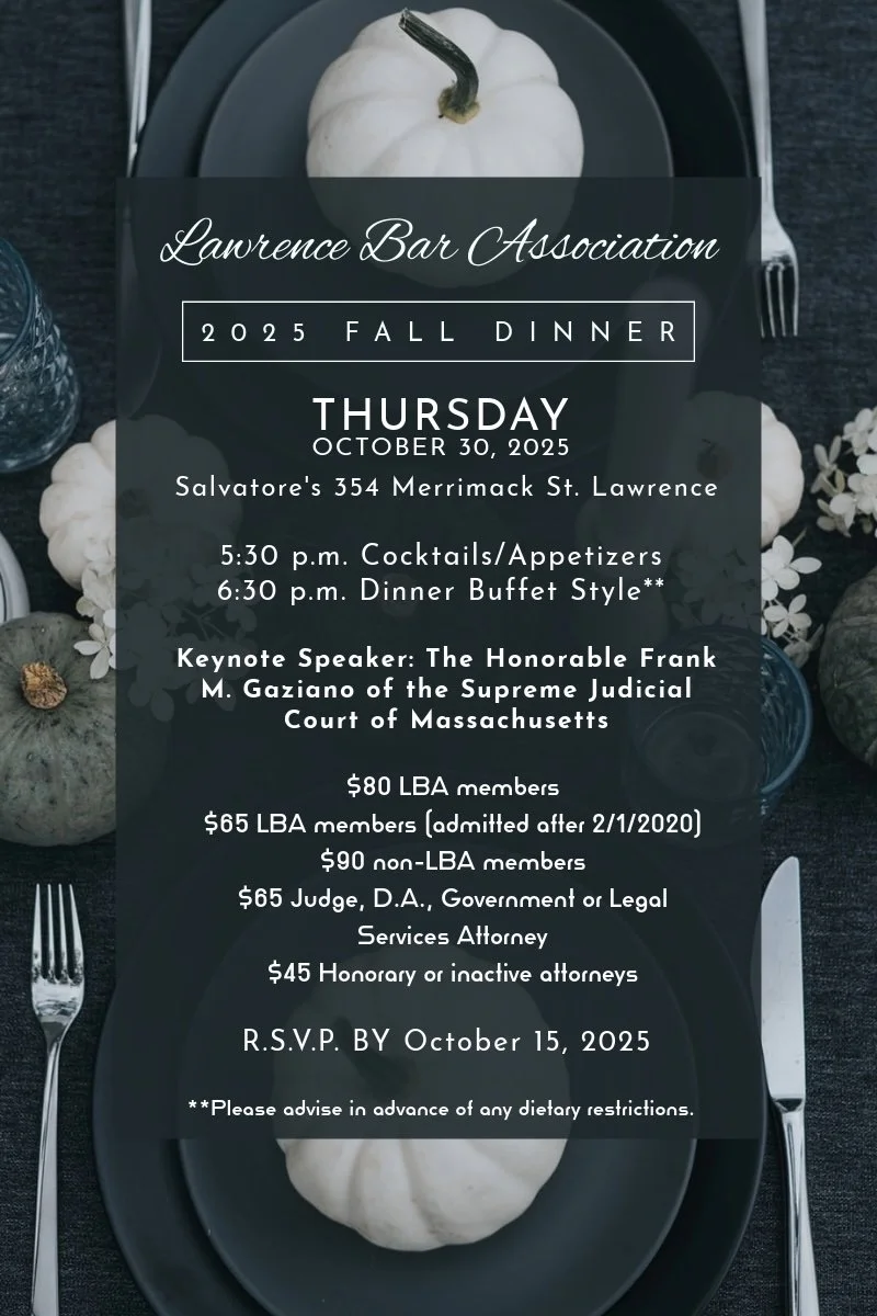 Fall Dinner 2025