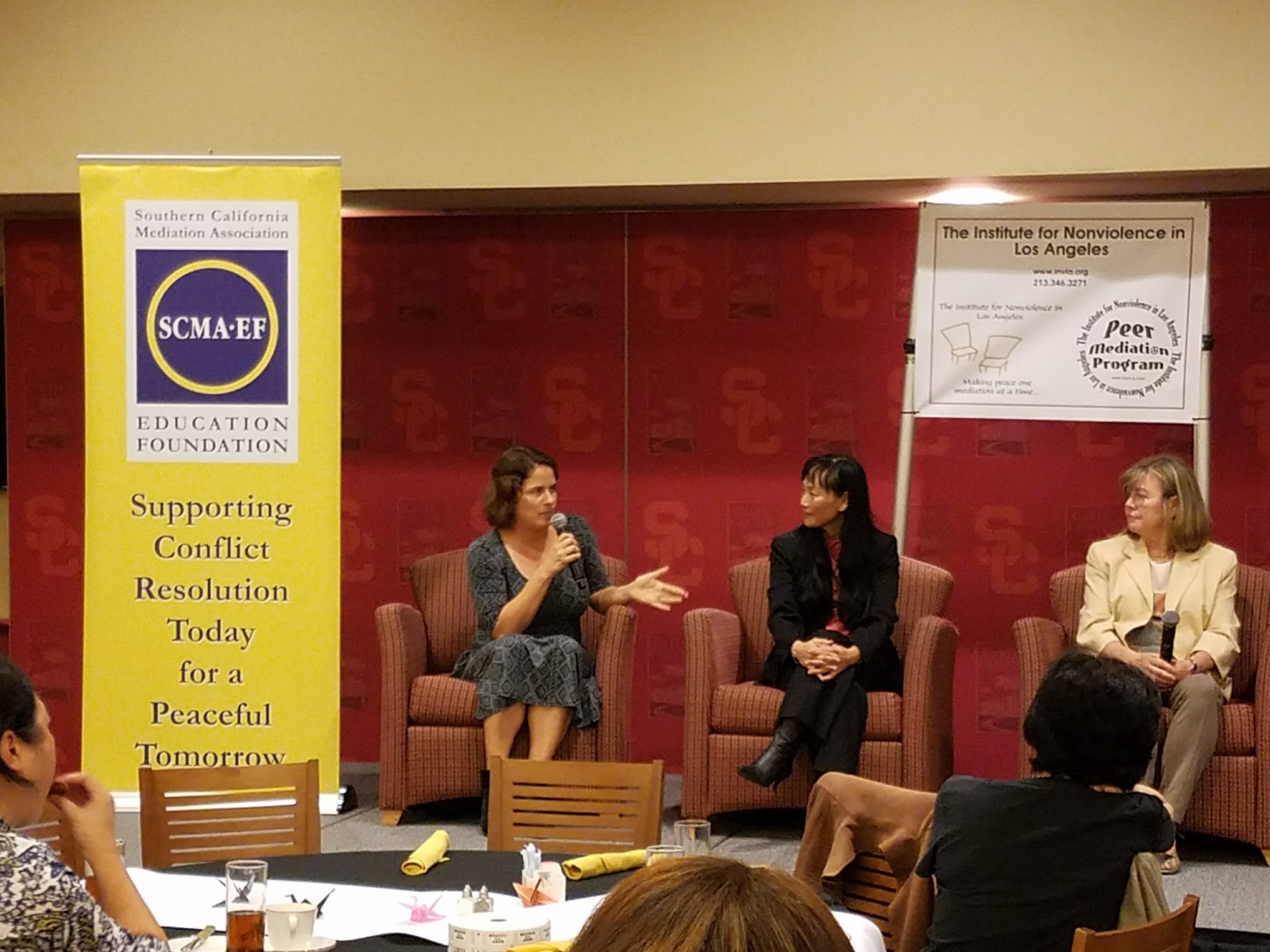Program Staff Participates on Peer Mediation Panel