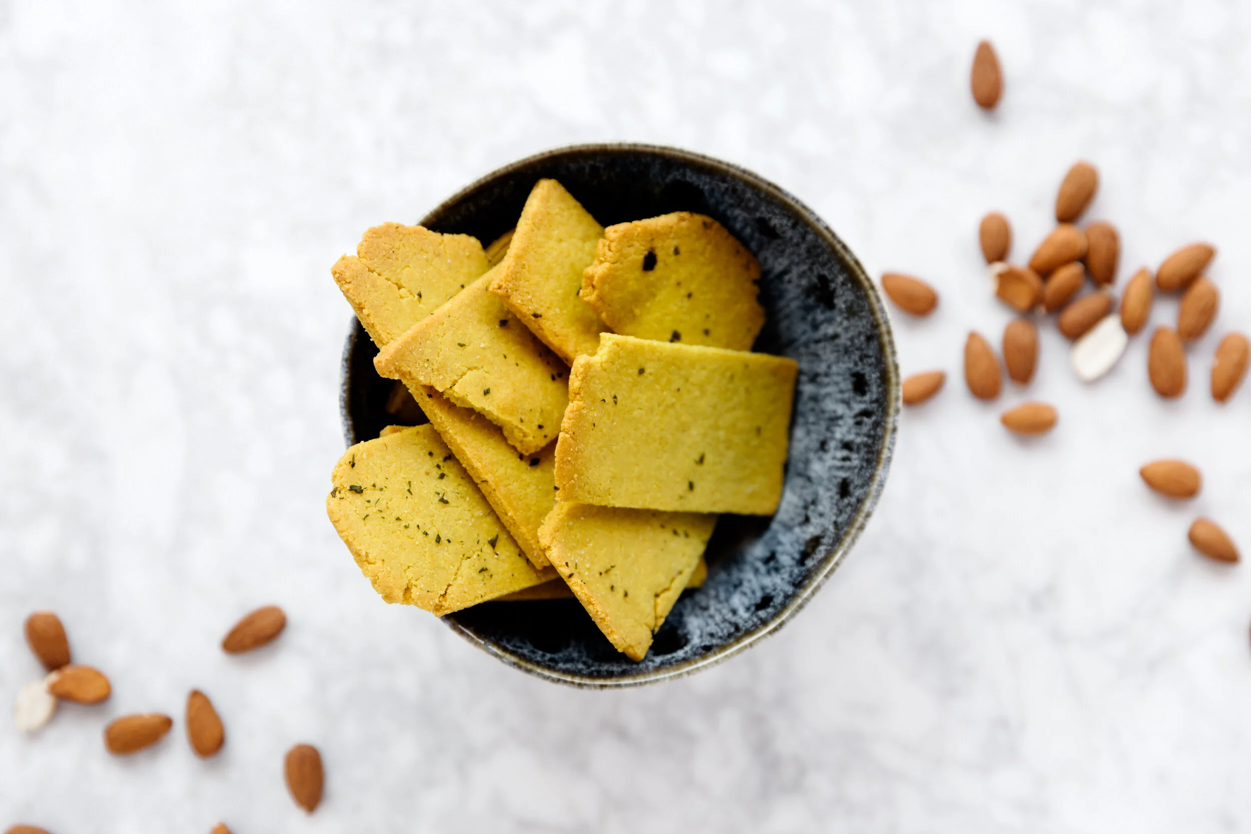 Almond Flour Crackers + Variations