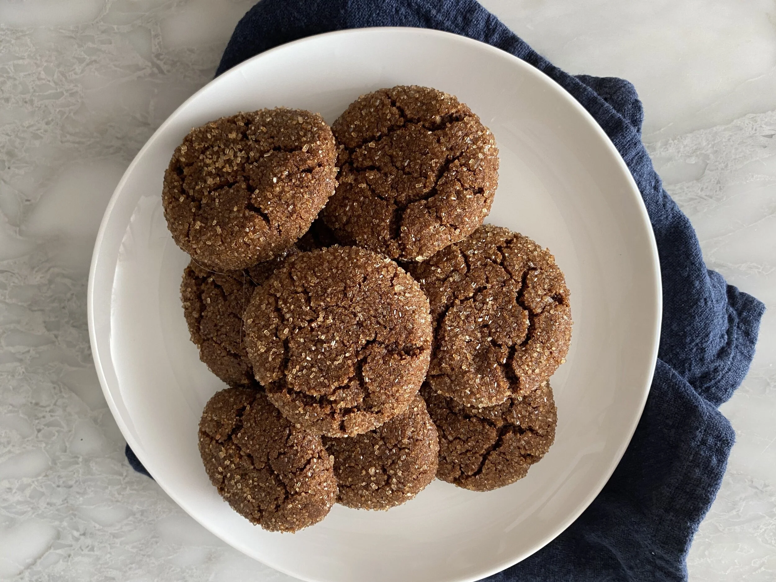 Ginger Molasses Cookies 