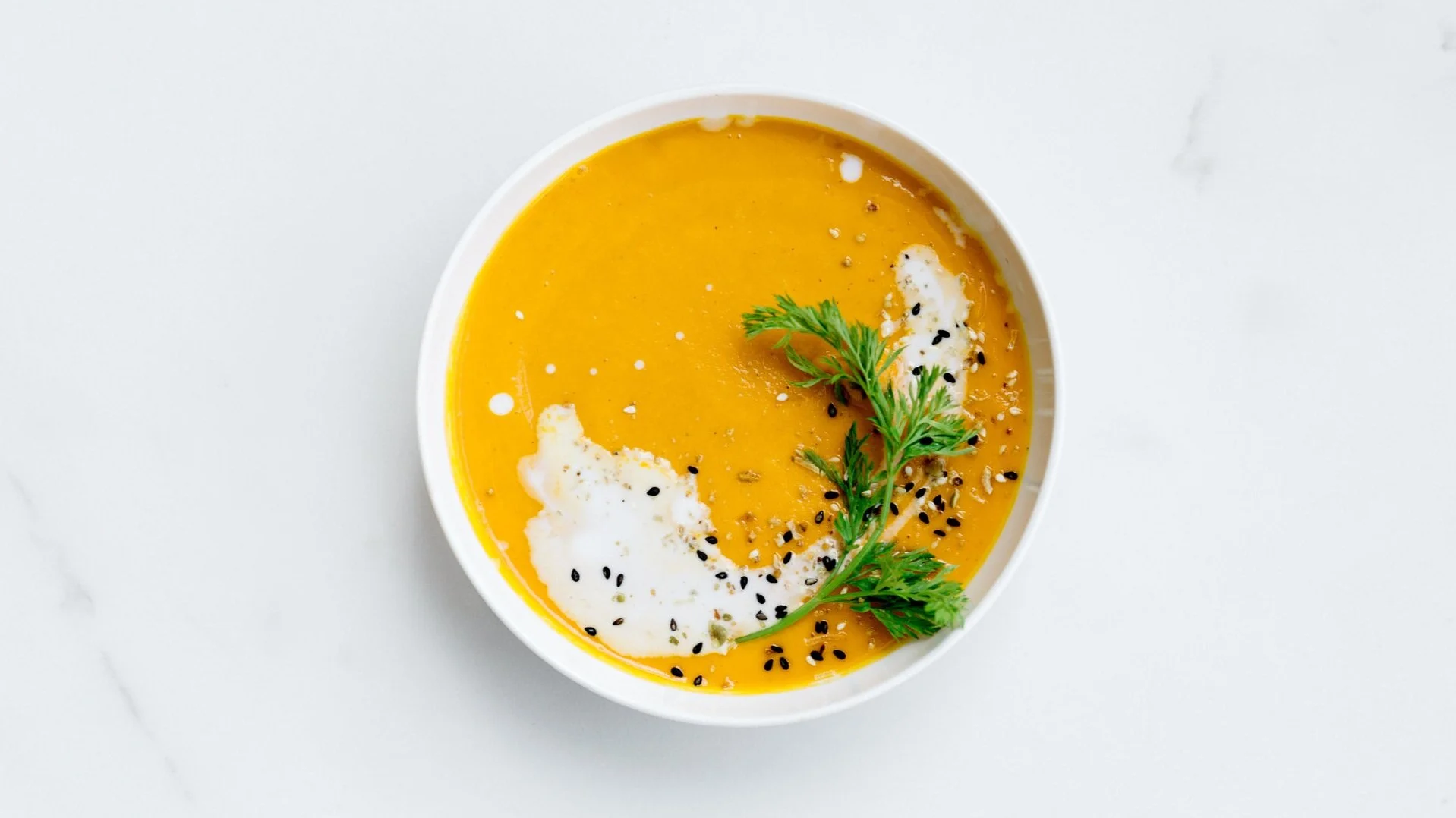 Curried Coconut Butternut Squash Soup 
