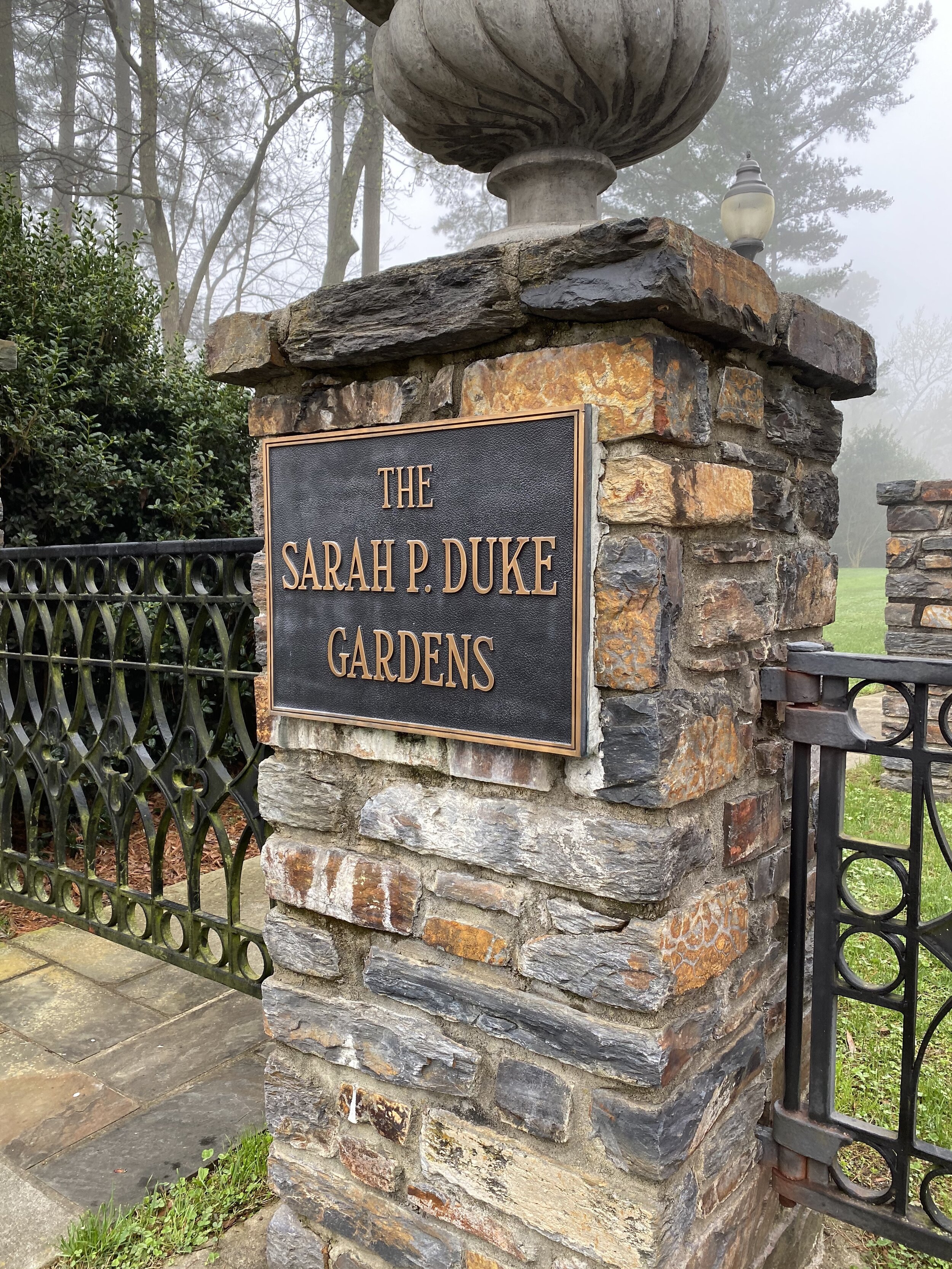 Sarah P Duke Gardens is closed until further notice.