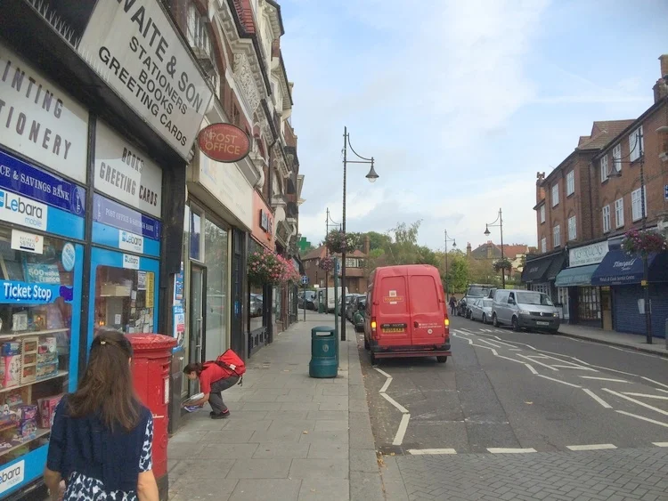 Hanging Baskets in The Broadway