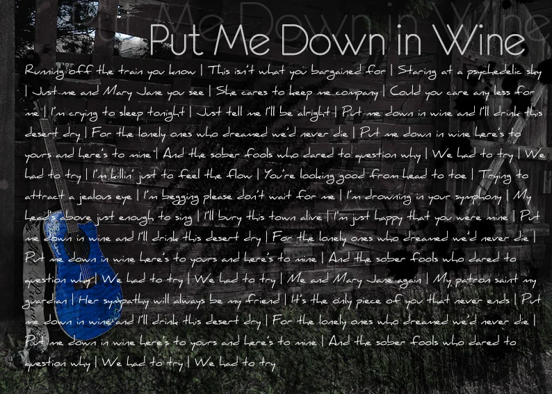 ITunes Album Booklet- Jett Prescott