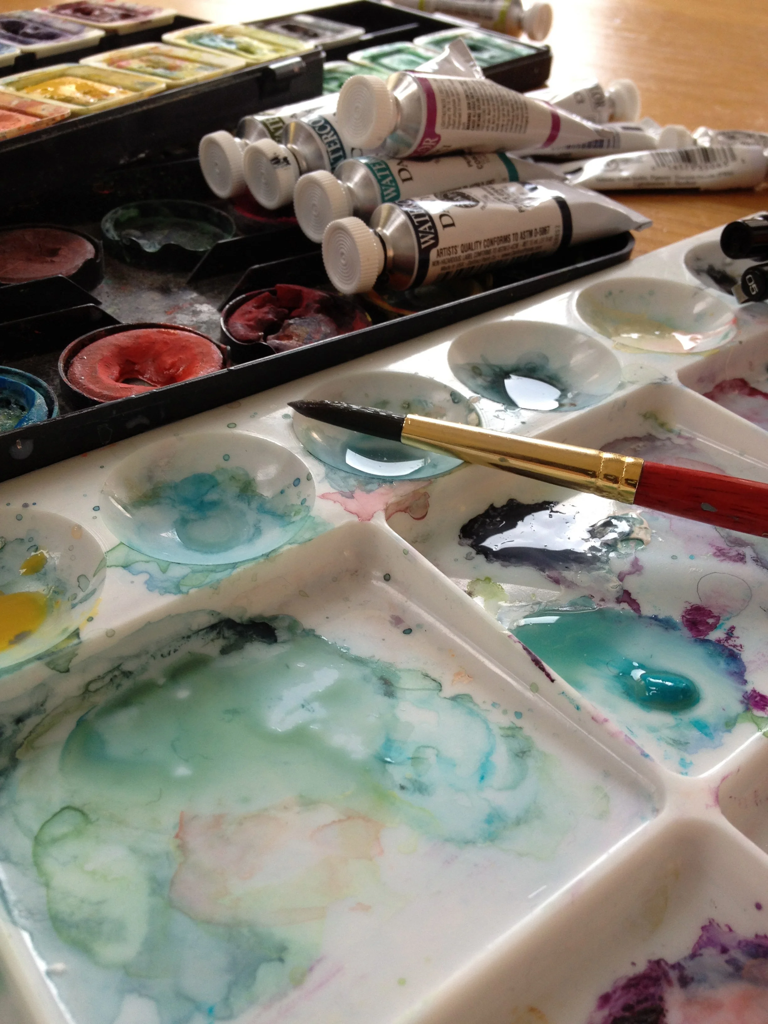 Shell Rummel's Watercolor Palette