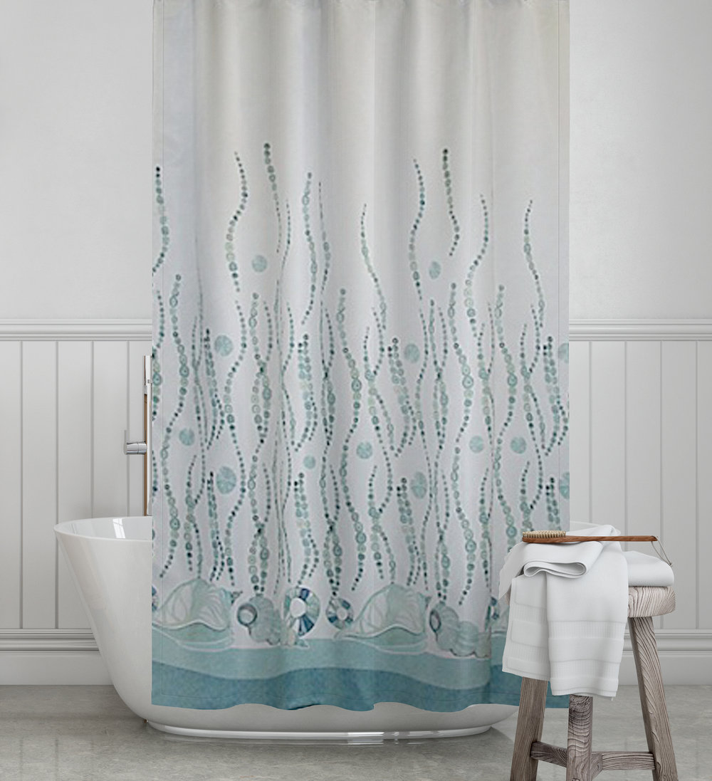 Bathroom Decor Blog Fine Art And, Coastal Themed Shower Curtains