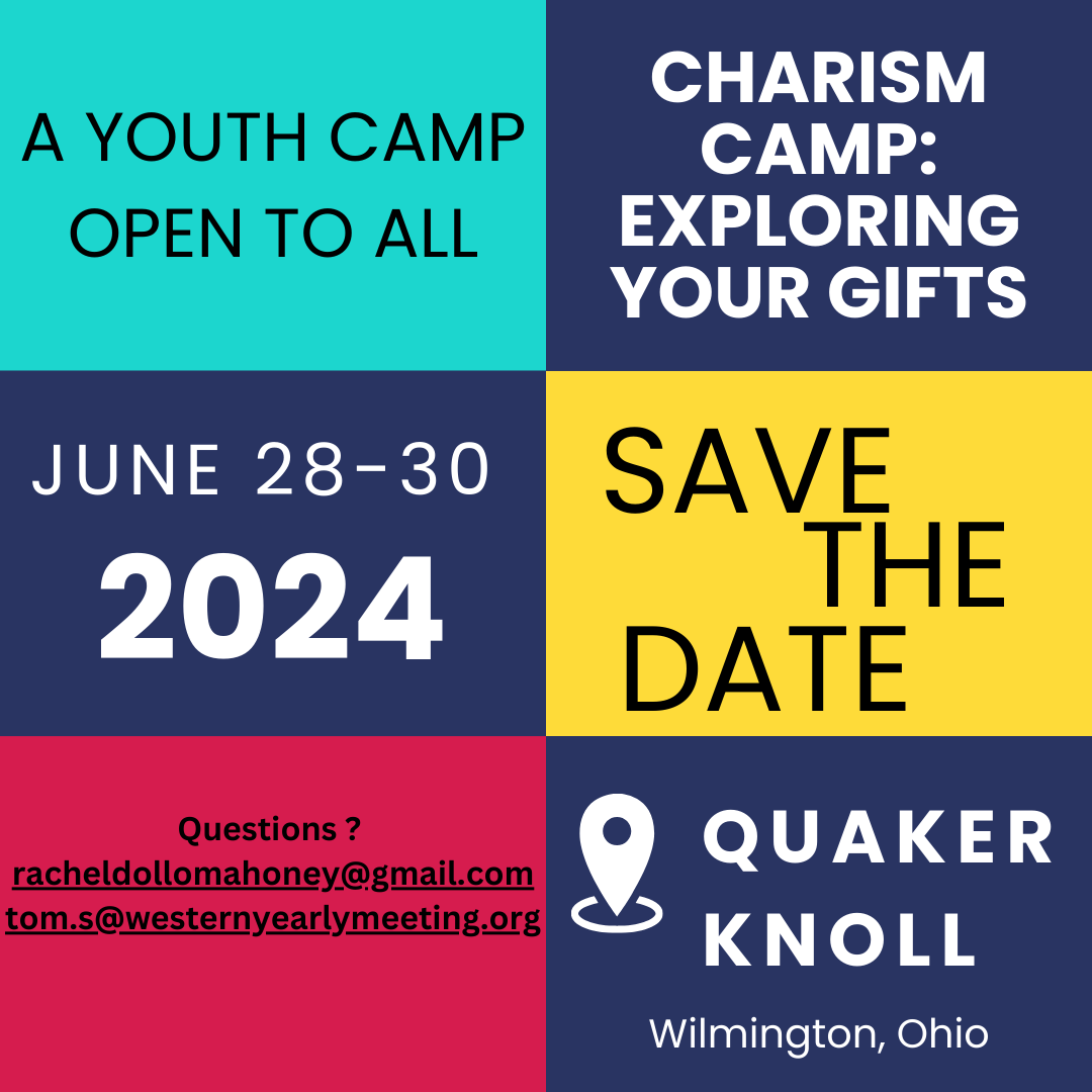 Charism camp at Quaker Knoll
