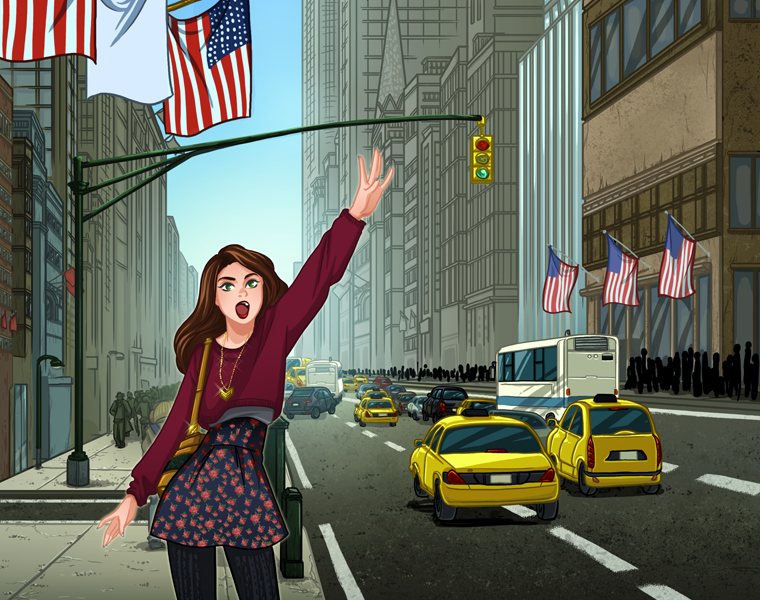 City Girl Life, Travel Screen