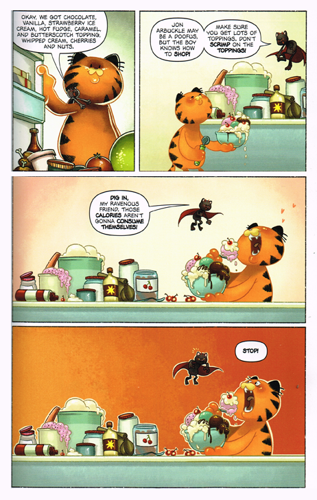 Page From "Sweet Dreams", 2016 Garfield Summer Special
