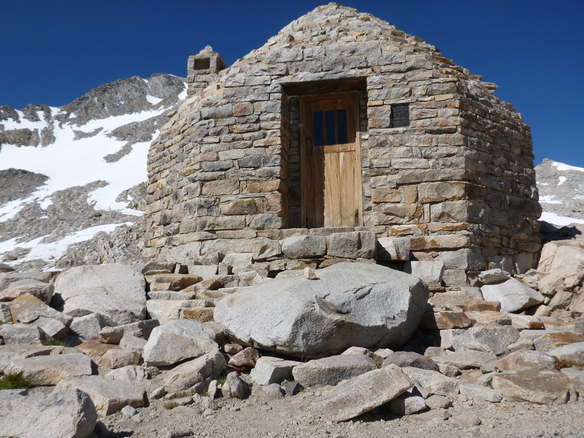 The Stone Hut on Muir Pass