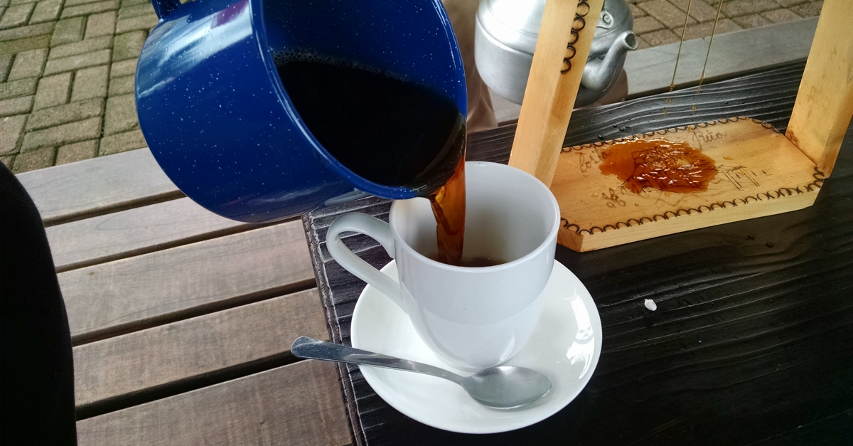 Chorreador Pouring