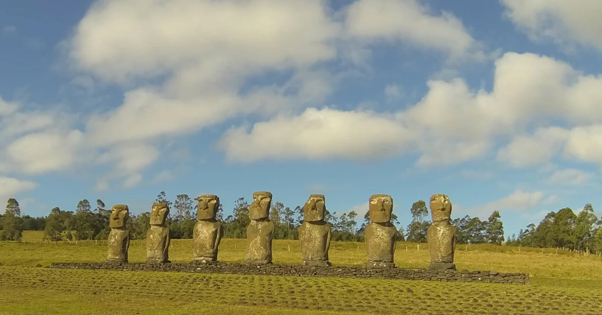 Loose on Easter Island