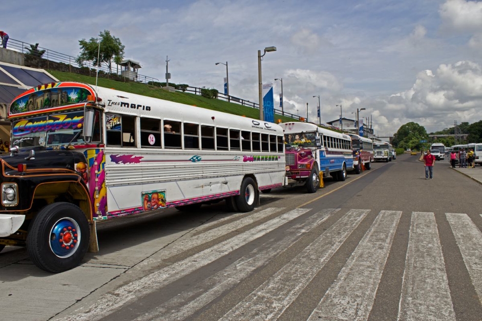 The famous buses of Panama