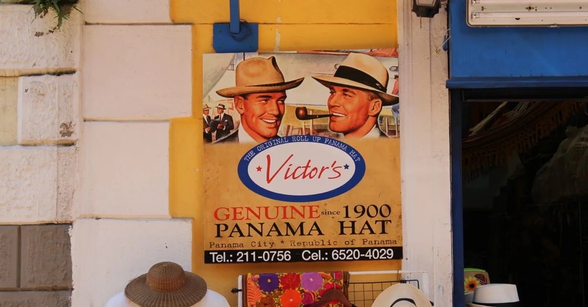 Panama Hats (are from Ecuador)