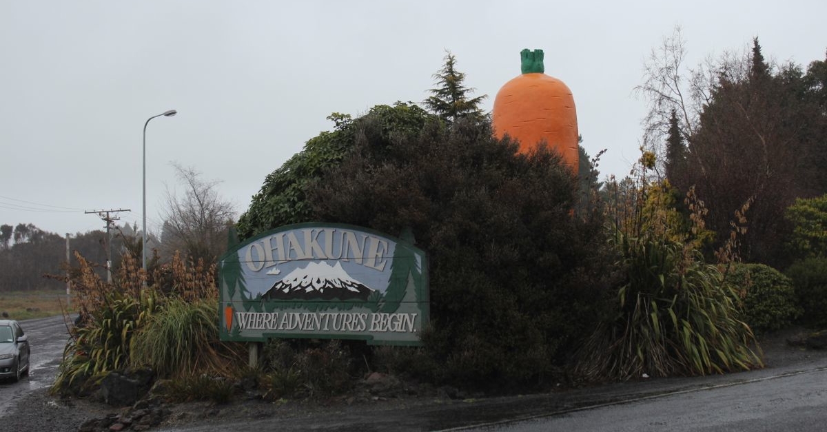 Big Carrot in Ohakune