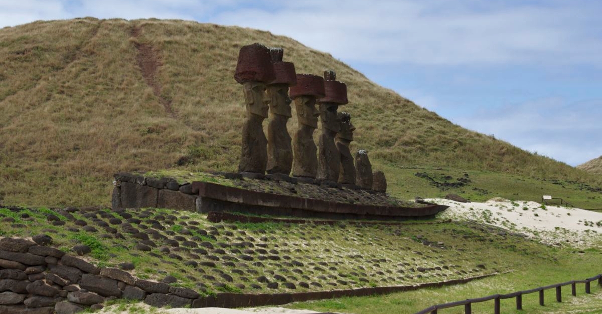 Moai at Anakena
