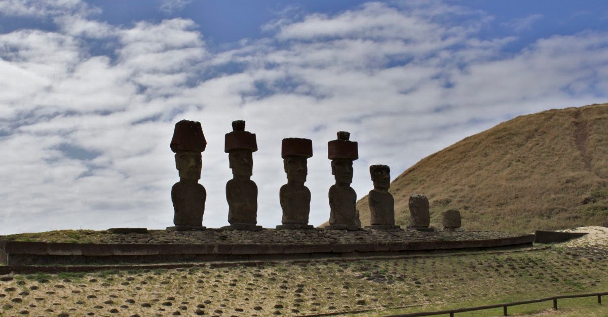 Moai at Anakena