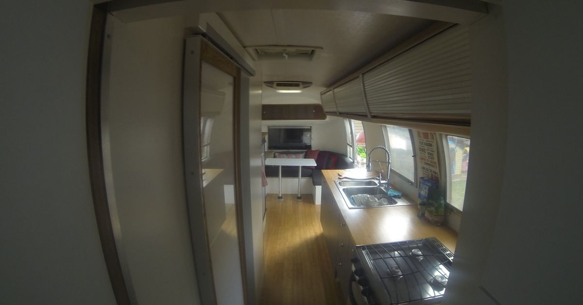 Inside the Airstream