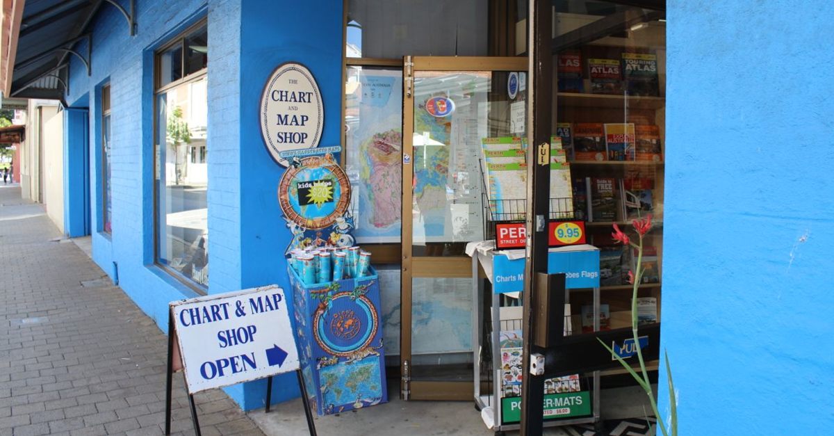 Chart And Map Shop Fremantle