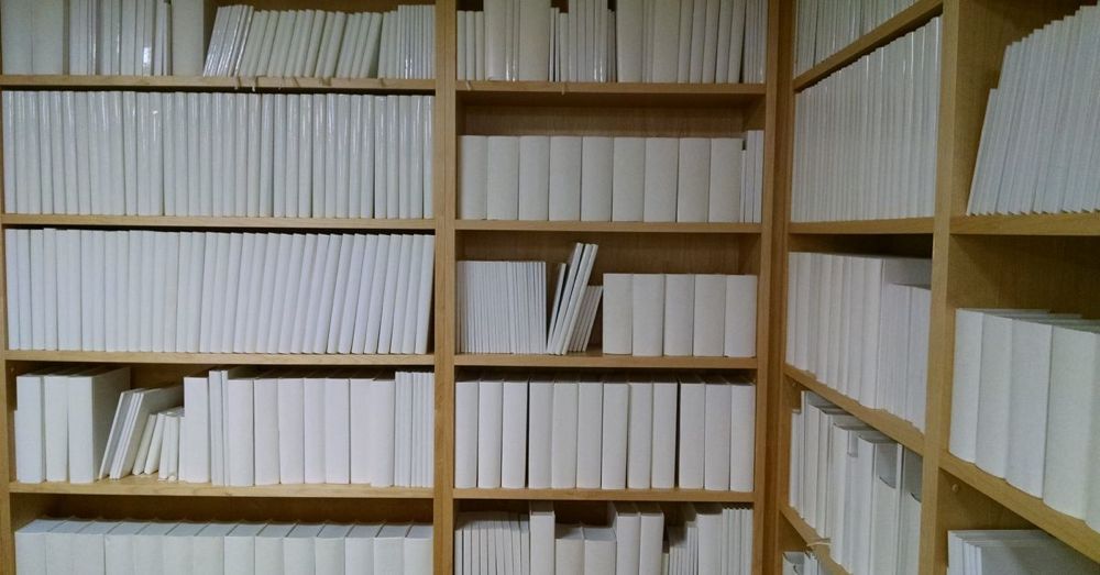 Untitled (White Library) at MONA, Detail